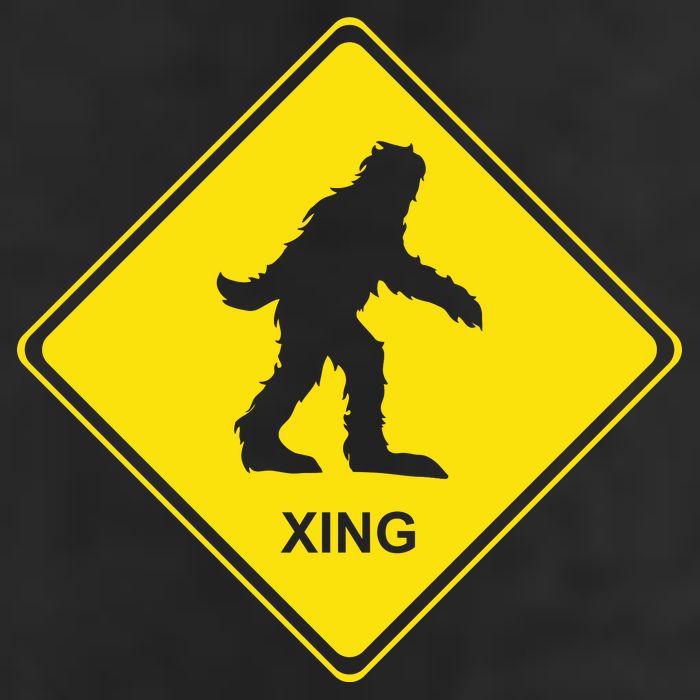 Bigfoot Crossing XING Trucker Hat