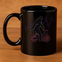 Bigfoot Cycling 11oz C Handle Ceramic Mug