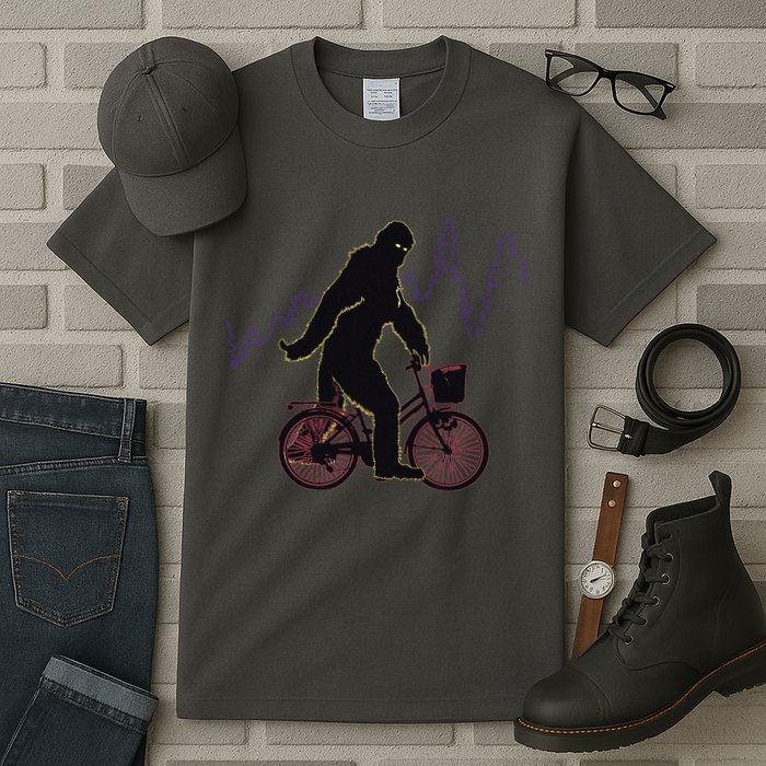 Bigfoot Cycling Tall T-Shirt