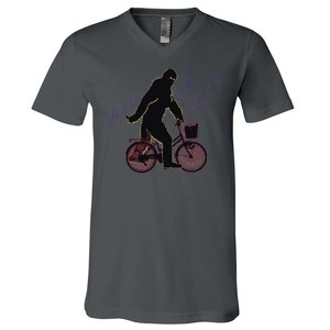 Bigfoot Cycling V-Neck T-Shirt