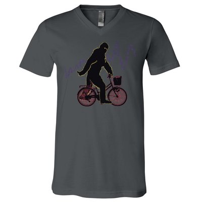 Bigfoot Cycling V-Neck T-Shirt