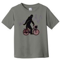 Bigfoot Cycling Toddler T-Shirt