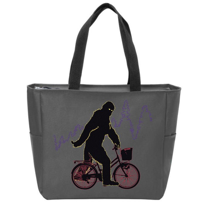 Bigfoot Cycling Zip Tote Bag