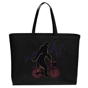 Bigfoot Cycling Cotton Canvas Jumbo Tote