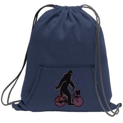 Bigfoot Cycling Sweatshirt Cinch Pack Bag