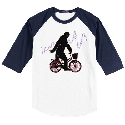 Bigfoot Cycling Baseball Sleeve Shirt