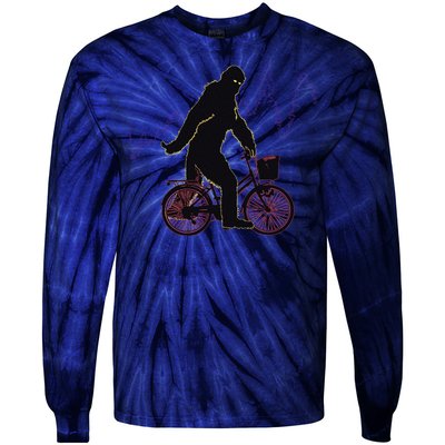 Bigfoot Cycling Tie-Dye Long Sleeve Shirt