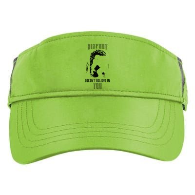 Bigfoot Doesn't Believe In You Adult Drive Performance Visor