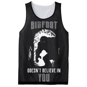 Bigfoot Doesn't Believe In You Mesh Reversible Basketball Jersey Tank