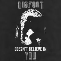 Bigfoot Doesn't Believe In You Golf Towel