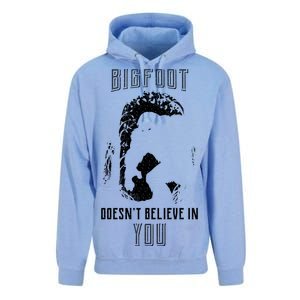 Bigfoot Doesn't Believe In You Unisex Surf Hoodie