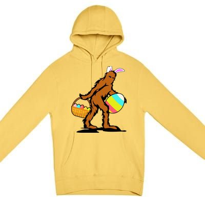 Bigfoot Easter Egg Premium Pullover Hoodie