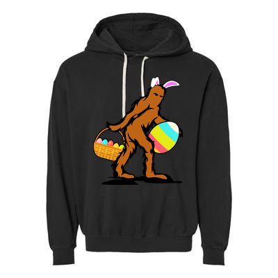 Bigfoot Easter Egg Garment-Dyed Fleece Hoodie