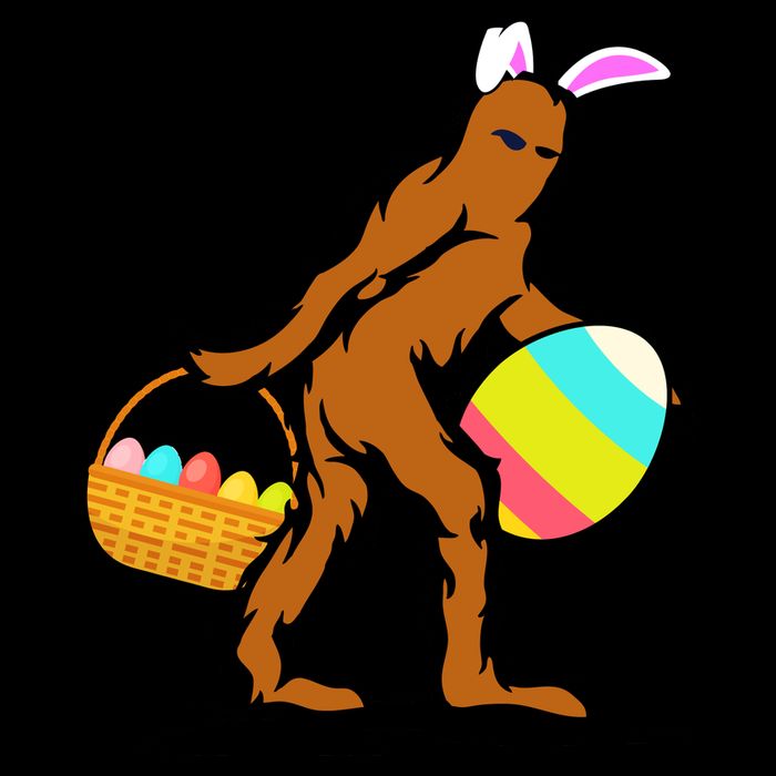 Bigfoot Easter Egg City Backpack