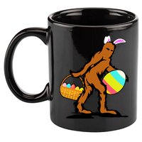 Bigfoot Easter Egg 11oz C Handle Ceramic Mug
