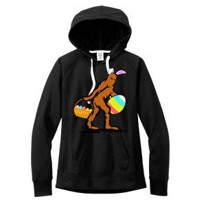 Bigfoot Easter Egg Women's Fleece Hoodie