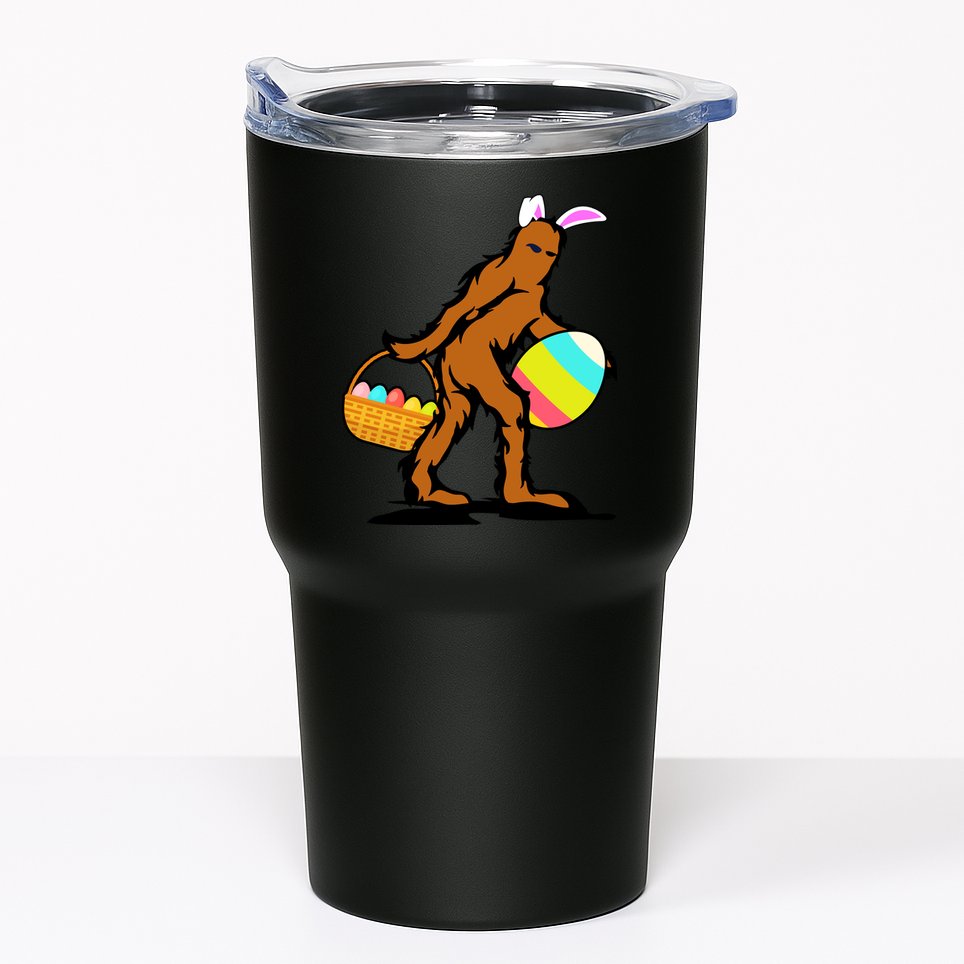 Bigfoot Easter Egg Tumbler