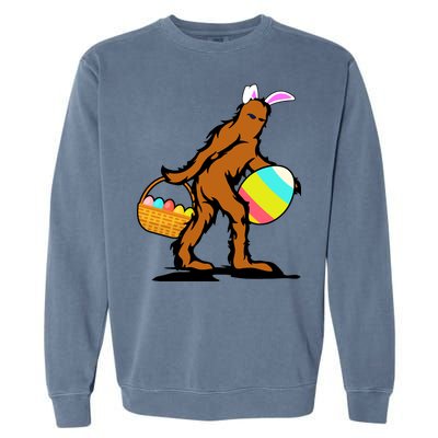 Bigfoot Easter Egg Garment-Dyed Sweatshirt