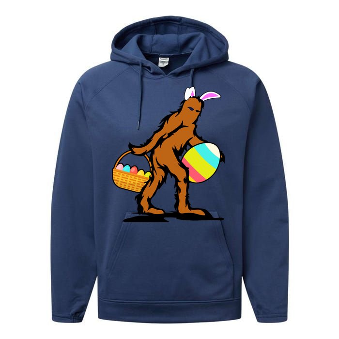 Bigfoot Easter Egg Performance Fleece Hoodie