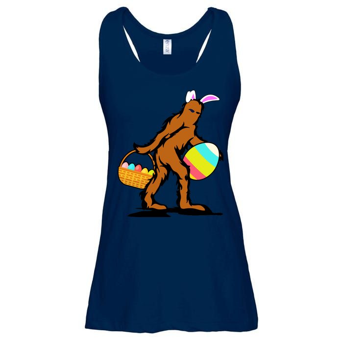 Bigfoot Easter Egg Ladies Essential Flowy Tank