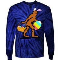 Bigfoot Easter Egg Tie-Dye Long Sleeve Shirt