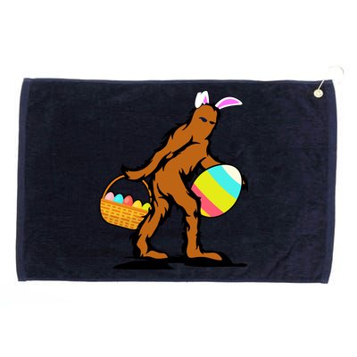 Bigfoot Easter Egg Grommeted Golf Towel