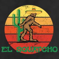 Bigfoot El Squatcho Mexican Sasquatch Garment-Dyed Heavyweight T-Shirt