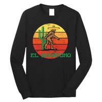 Bigfoot El Squatcho Mexican Sasquatch Long Sleeve Shirt