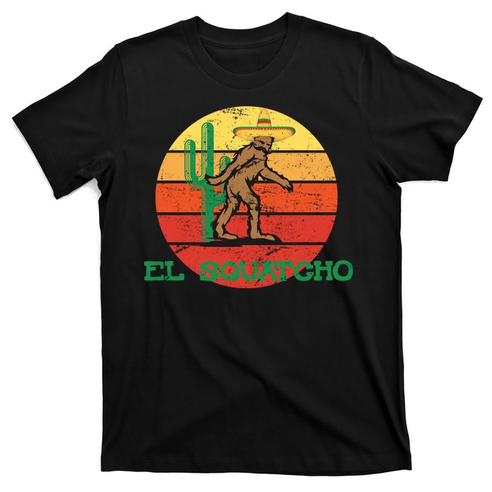 Bigfoot El Squatcho Mexican Sasquatch T-Shirt