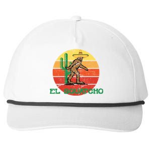 Bigfoot El Squatcho Mexican Sasquatch Snapback Five-Panel Rope Hat