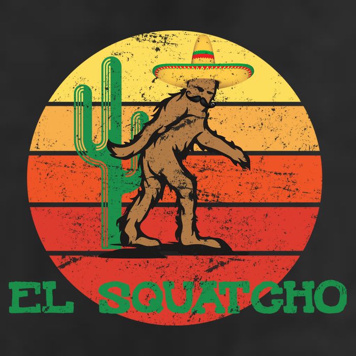 Bigfoot El Squatcho Mexican Sasquatch Adult Drive Performance Visor