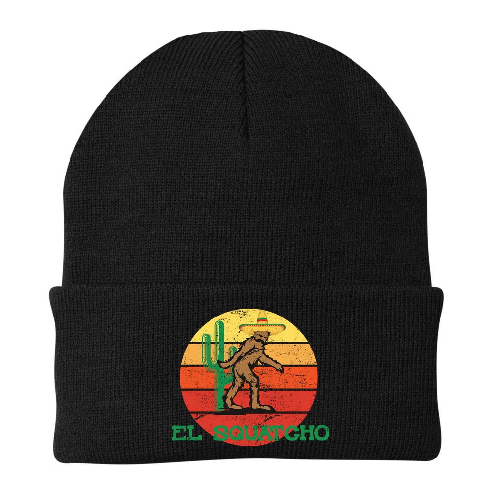 Bigfoot El Squatcho Mexican Sasquatch Beanie