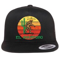 Bigfoot El Squatcho Mexican Sasquatch Flat Bill Trucker Hat