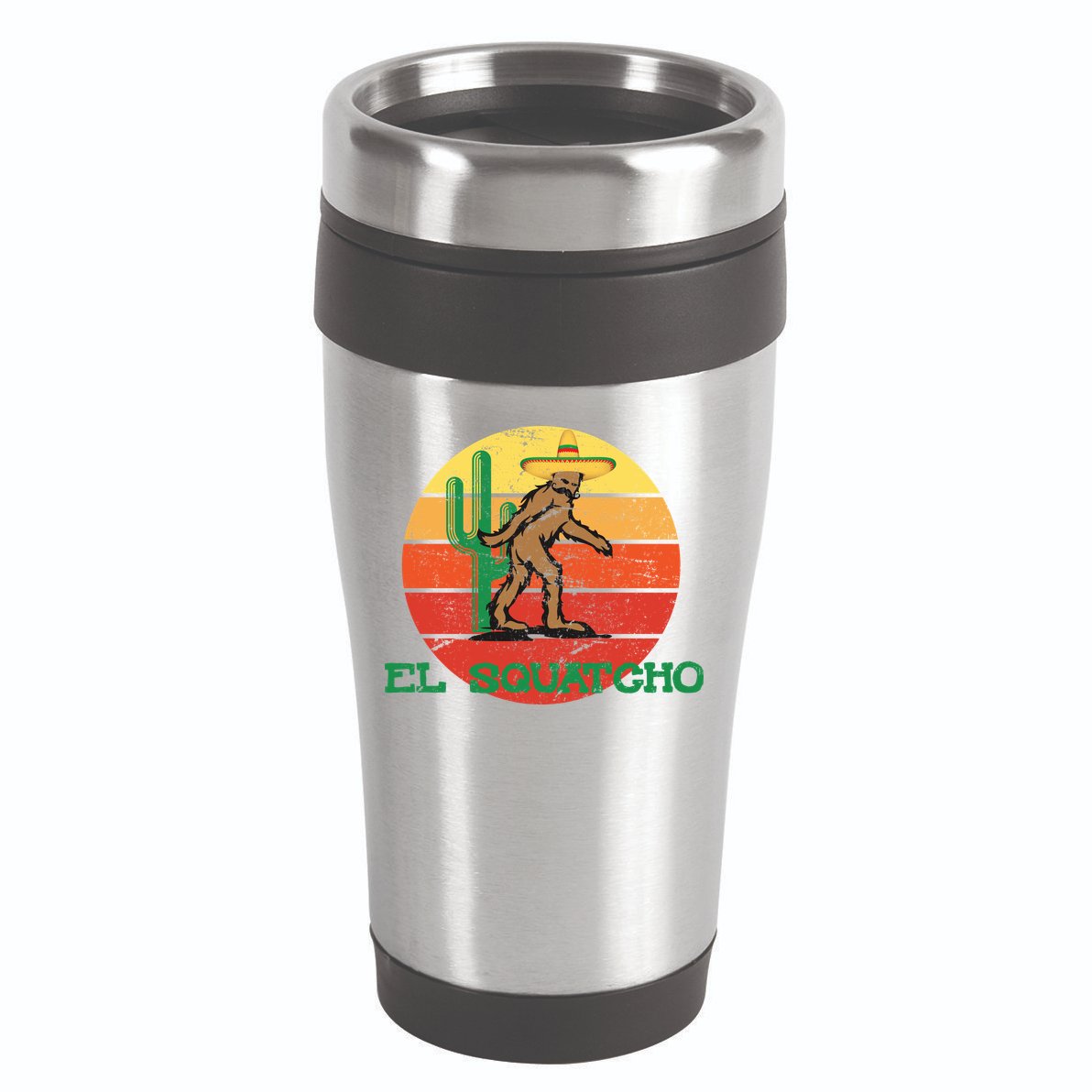 Bigfoot El Squatcho Mexican Sasquatch 16oz Travel Tumbler