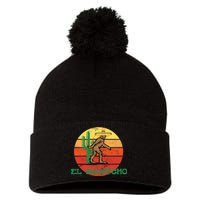 Bigfoot El Squatcho Mexican Sasquatch Pom Pom 12in Knit Beanie