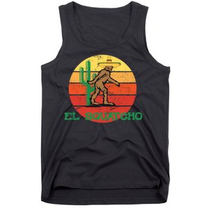 Bigfoot El Squatcho Mexican Sasquatch Tank Top