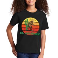 Bigfoot El Squatcho Mexican Sasquatch Kids T-Shirt