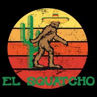 Bigfoot El Squatcho Mexican Sasquatch Kids T-Shirt