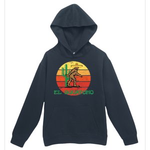 Bigfoot El Squatcho Mexican Sasquatch Urban Pullover Hoodie