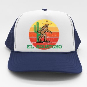 Bigfoot El Squatcho Mexican Sasquatch Trucker Hat