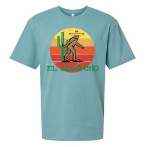 Bigfoot El Squatcho Mexican Sasquatch Sueded Cloud Jersey T-Shirt