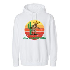 Bigfoot El Squatcho Mexican Sasquatch Garment-Dyed Fleece Hoodie