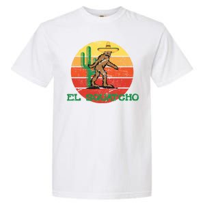 Bigfoot El Squatcho Mexican Sasquatch Garment-Dyed Heavyweight T-Shirt