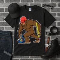 Bigfoot Funny Back To School Tall T-Shirt