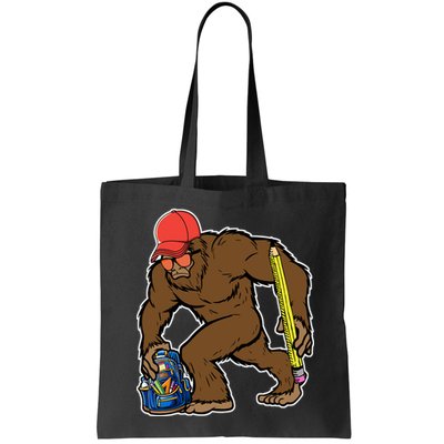 Bigfoot Funny Back To School Bag