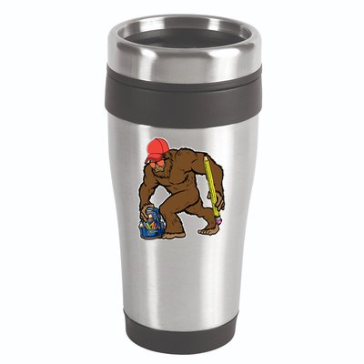 Bigfoot Funny Back To School 16oz Travel Tumbler