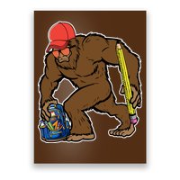 Bigfoot Funny Back To School Poster