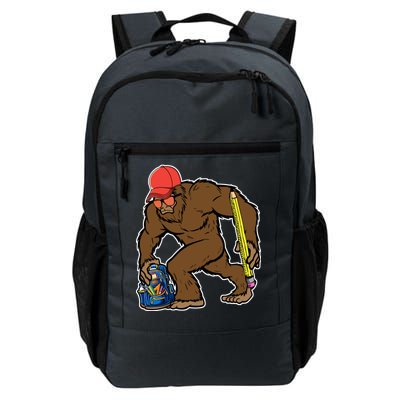 Bigfoot Funny Back To School Daily Commute Backpack