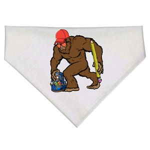 Bigfoot Funny Back To School USA-Made Doggie Bandana