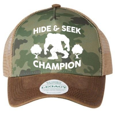 Bigfoot Hide And Seek Champion Legacy Tie Dye Trucker Hat